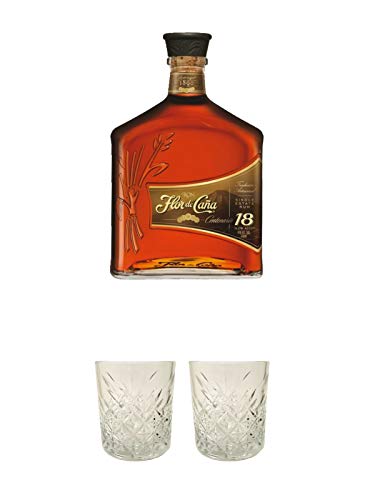 Flor de Cana Centenario Gold 18 Jahre Nicaragua 0,7 Liter + Rum Glas 1 Stück + Rum Glas 1 Stück Flor de Cana Centenario Gold 18 Jahre Nicaragua 0,7 Liter + Rum Glas 1 Stück + Rum Glas 1 Stück von 1a Schiefer
