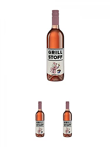 GRILLSTOFF ROSEWEIN 0,75 Liter + GRILLSTOFF ROSEWEIN 0,75 Liter + GRILLSTOFF ROSEWEIN 0,75 Liter von 1a Schiefer