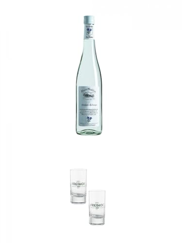 Hauser Tradition Enzian 0,7 Liter + Freihofs Shot Glas 4cl 2 Stück Hauser Tradition Enzian 0,7 Liter + Freihofs Shot Glas 4cl 2 Stück von 1a Schiefer