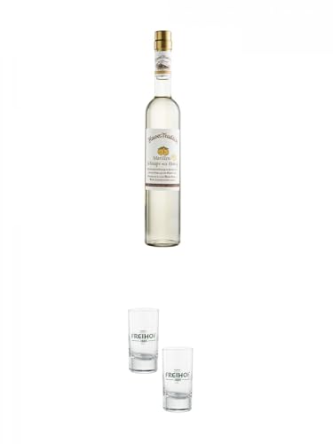 Hauser Tradition Marille mit Honig 0,7 Liter + Freihofs Shot Glas 4cl 2 Stück Hauser Tradition Marille mit Honig 0,7 Liter + Freihofs Shot Glas 4cl 2 Stück von 1a Schiefer