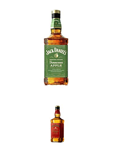 Jack Daniels APPLE 35% 0,7 Liter + Jack Daniels FIRE 0,7 Liter Jack Daniels APPLE 35% 0,7 Liter + Jack Daniels FIRE 0,7 Liter von 1a Schiefer