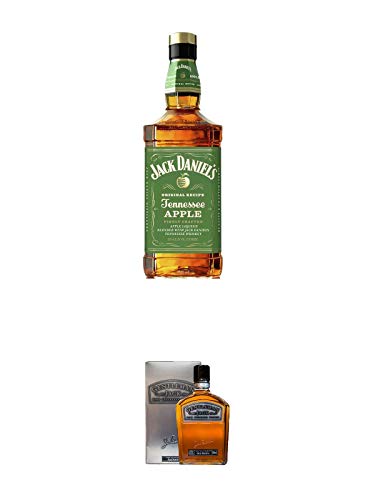 Jack Daniels APPLE 35% 0,7 Liter + Jack Daniels Gentleman Jack 0,7 Liter von 1a Schiefer