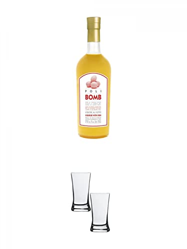 Jacopo Poli Kreme 17 Bomb 0,7 Liter + Stölzle Shotglas/Stamper 2 Stück 2050021 Jacopo Poli Kreme 17 Bomb 0,7 Liter + Stölzle Shotglas/Stamper 2 Stück 2050021 von 1a Schiefer