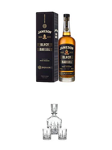 Jameson Select Reserve Black Barrel Small Batch 0,7 Liter + Whisky Decanter + 2 Whiskytumbler von Spiegelau 4500198 von 1a Schiefer