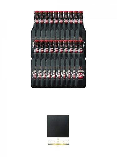 Lausitzer Porter Schwarzbier 20 x 0,5 Liter Deutschland + Schiefer Glasuntersetzer eckig ca. 9,5 cm Durchmesser Lausitzer Porter Schwarzbier 20 x 0,5 Liter Deutschland + Schiefer Glasuntersetzer eckig ca. 9,5 cm Durchmesser von 1a Schiefer