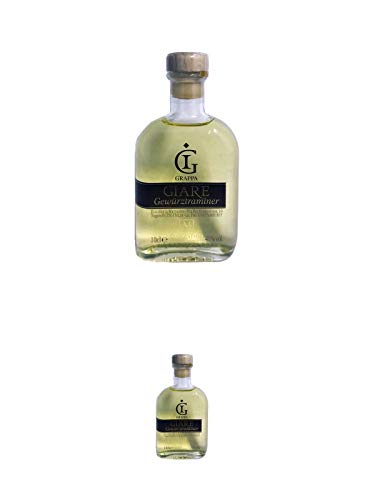 Marzadro Grappa GIARE Gewürztraminer 0,1 Liter + Marzadro Grappa GIARE Gewürztraminer 0,1 Liter von 1a Schiefer