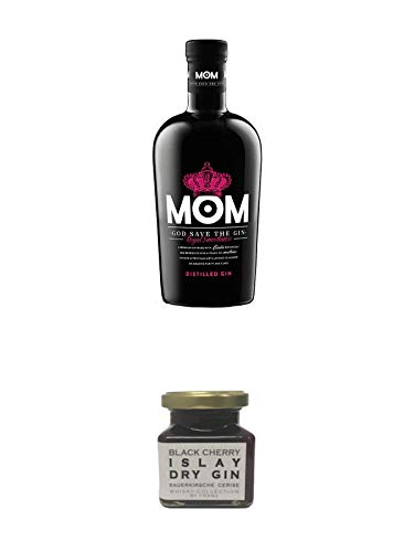 Mom God Save the Gin England 0,7 Liter + Islay Dry Gin Black Cherry Sauerkirsche Marmelade 150 Gramm Mom God Save the Gin England 0,7 Liter + Islay Dry Gin Black Cherry Sauerkirsche Marmelade 150 Gramm von 1a Schiefer