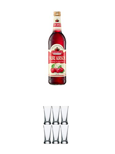 Nordbrand SAURE KIRSCHE 16% 0,7 Liter + Stölzle Shotglas/Stamper lang 6 Stück 2050020 Nordbrand SAURE KIRSCHE 16% 0,7 Liter + Stölzle Shotglas/Stamper lang 6 Stück 2050020 von 1a Schiefer