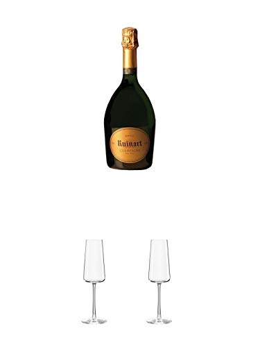 Ruinart R de Brut Champagner 0,75 Liter + Stölzle Power Champagnerkelch 1 Stück - 1590029 + Stölzle Power Champagnerkelch 1 Stück - 1590029 Ruinart R de Brut Champagner 0,75 Liter + Stölzle Power Champagnerkelch 1 Stück - 1590029 + Stölzle Power Champagnerkelch 1 Stück - 1590029 von 1a Schiefer