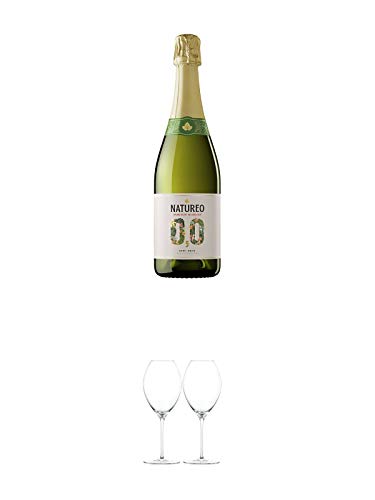 Torres Miguel NATUREO SPUMANTE Sparkling Semi-Seco Alkoholfrei 0,75 Liter + Spiegelau Weissweinglas 1300162-2 Stk. Torres Miguel NATUREO SPUMANTE Sparkling Semi-Seco Alkoholfrei 0,75 Liter + Spiegelau Weissweinglas 1300162-2 Stk. von 1a Schiefer