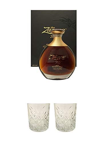 Zacapa Centenario X.O. Solera 25 Jahre Gran Reserva Especial Rum + Rum Glas 1 Stück + Rum Glas 1 Stück von 1a Schiefer