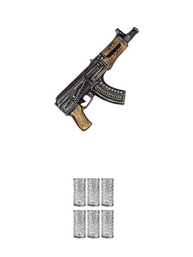 Zlatogor AK 47 Vodka Ukraine 0,5 Liter + 9 Mile Highball Vodka Glas 6 Stück Zlatogor AK 47 Vodka Ukraine 0,5 Liter + 9 Mile Highball Vodka Glas 6 Stück von 1a Schiefer