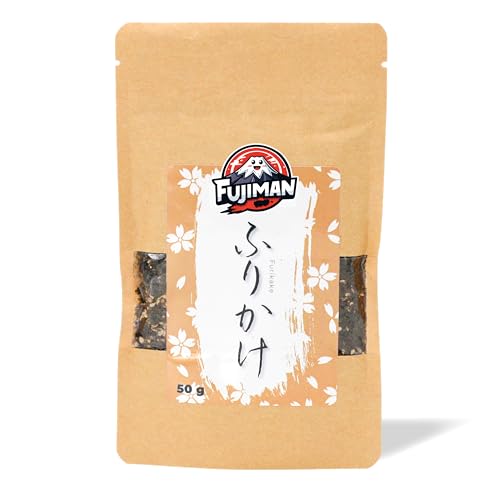 FUJIMAN Furikake | japanisches Reisgewürz - Gewürzmischung für Onigiri | vegan, glutenfrei, laktosefrei, ohne Geschmacksverstärker (1 x 50 g) von 1mal1japan
