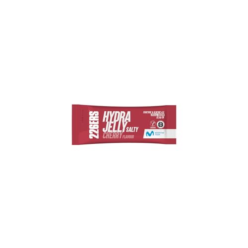 226ERS – Hydrajelly, Gelatine-Textur-Energiegel, 40 g, Glukose und Fruktose, sofortige Energie, Muskelregeneration, Natriumbeitrag, bessere Assimilation und Verdauung, gesalzener Kirschgeschmack 226ERS – Hydrajelly, Gelatine-Textur-Energiegel, 40 g, Glukose und Fruktose, sofortige Energie, Muskelregeneration, Natriumbeitrag, bessere Assimilation und Verdauung, gesalzener Kirschgeschmack von 226ERS