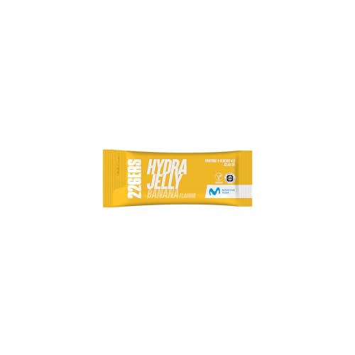 226ERS – Hydrajelly, Gelatine-Textur-Energiegel, 40 g, basierend auf Glukose und Fruktose, sofortige Energie, Muskelregeneration, Natriumbeitrag, bessere Assimilation und Verdauung, Bananengeschmack 226ERS – Hydrajelly, Gelatine-Textur-Energiegel, 40 g, basierend auf Glukose und Fruktose, sofortige Energie, Muskelregeneration, Natriumbeitrag, bessere Assimilation und Verdauung, Bananengeschmack von 226ERS