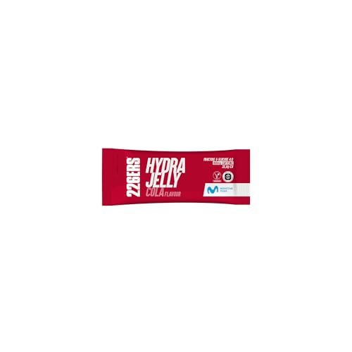 226ERS – Hydrajelly, Gelatine-Textur-Energiegel, 40 g, basierend auf Glukose und Fruktose, sofortige Energie, Muskelregeneration, Natriumbeitrag, bessere Assimilation und Verdauung, Cola-Geschmack 226ERS – Hydrajelly, Gelatine-Textur-Energiegel, 40 g, basierend auf Glukose und Fruktose, sofortige Energie, Muskelregeneration, Natriumbeitrag, bessere Assimilation und Verdauung, Cola-Geschmack von 226ERS