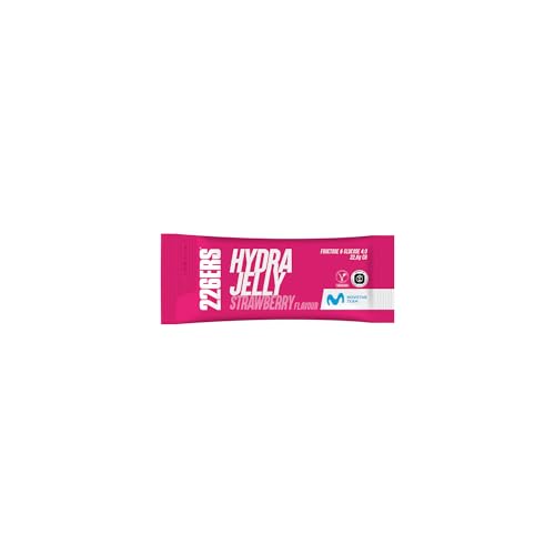 226ERS – Hydrajelly, Gelatine-Textur-Energiegel, 40 g, basierend auf Glukose und Fruktose, sofortige Energie, Muskelregeneration, Natriumbeitrag, bessere Assimilation und Verdauung, Erdbeergeschmack 226ERS – Hydrajelly, Gelatine-Textur-Energiegel, 40 g, basierend auf Glukose und Fruktose, sofortige Energie, Muskelregeneration, Natriumbeitrag, bessere Assimilation und Verdauung, Erdbeergeschmack von 226ERS