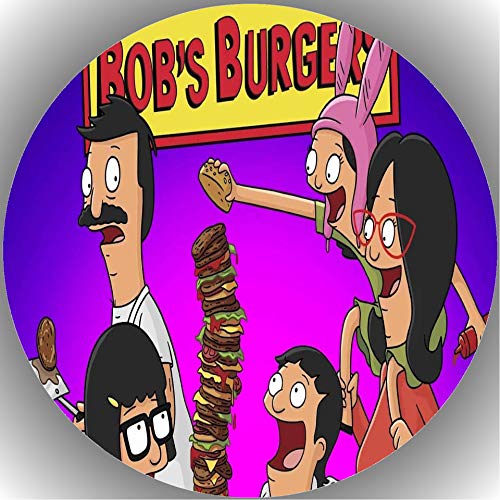 Fondant Tortenaufleger Tortenbild Geburtstag Bobs Burger L7 von 24
