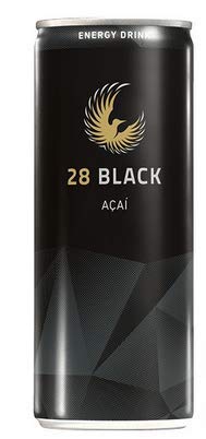 28 Black Acai Energy Drink 12 x 0,25 ltr. inkl. 3€ DPG EINWEG Pfand von 28 Black