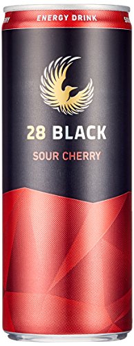 28 Black Sour Cherry, 24er Pack, EINWEG (24 x 250 ml) von 28 Black
