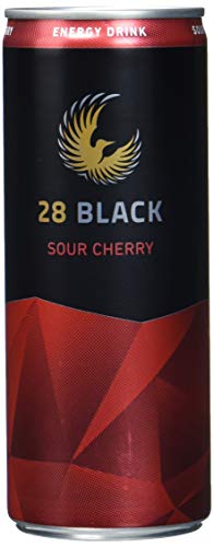 Black Sour DPG 28 Cherry Rot, 4er Pack, EINWEG (4 x 250 ml) von 28 Black