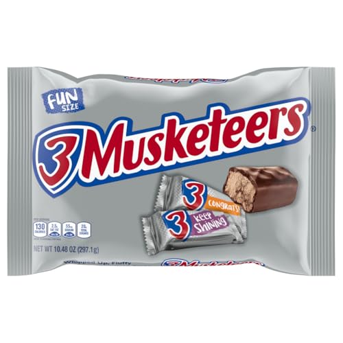 3 MUSKETEERS Candy Fun Size Chocolate Bars 10.48-Ounce Bag von 3 Musketeers