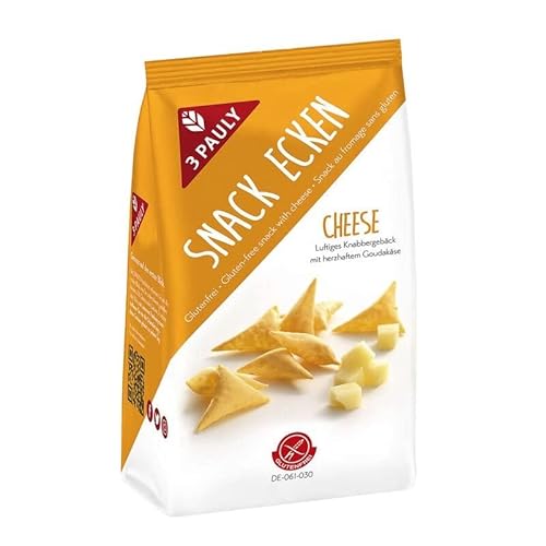 3 Pauly Snack Ecken Cheese glutenfrei - 50g von Geakv