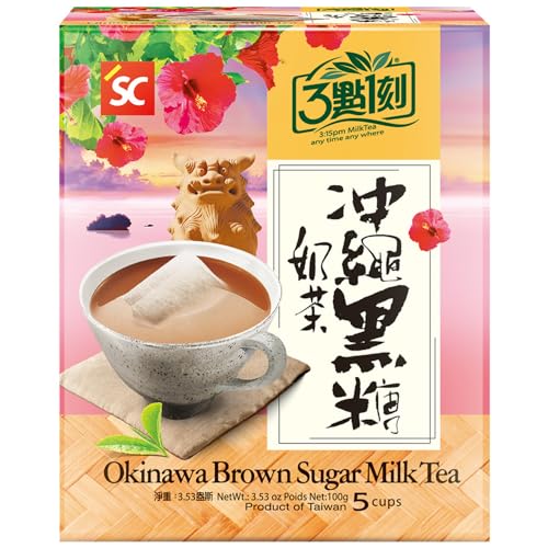 3:15 PM - Okinawa Brauner Zucker Milchtee - Multipack (24 X 100 GR) von 3.15 PM