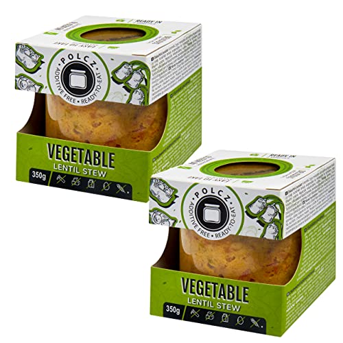 365forlife im Glas (Linseneintopf mit Gemüse) 2x350 g | Glutenfrei | Vegan | Ohne Konservierungsmittel | Kochen | Plastik-Verpackung von 365forlife