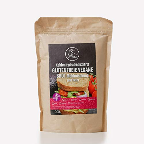 Szafi Free Glutenfrei Vegan Brot Backmischung 100% glutenfrei und vegan 1000 g Szafi Free Glutenfrei Vegan Brot Backmischung 100% glutenfrei und vegan 1000 g von 365forlife