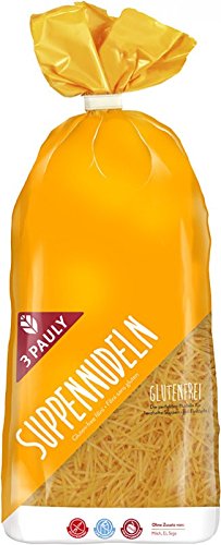3 PAULY Suppennudeln glutenfrei, 500 g 3 PAULY Suppennudeln glutenfrei, 500 g von 3PAULY