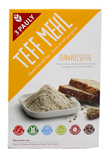 3 PAULY Teff Mehl, 800 g von 3PAULY