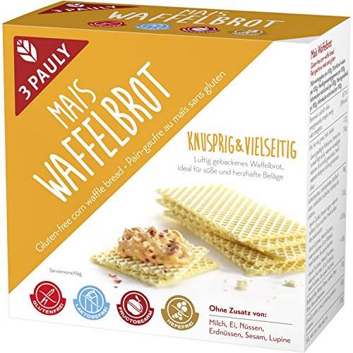 Mais Waffelbrot glutenfrei (0.1 Kg) von 3PAULY