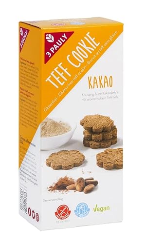 Teff Cookie Classic Kakao (0.12 Kg) von 3 Pauly