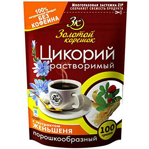 Zichorienkaffee 100g ohne Koffein Kaffee Alternative verschiedene Sorten (Ginseng) von YESMOO