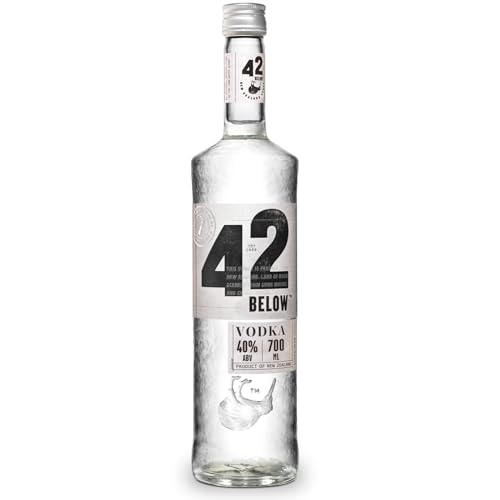 42BELOW Premium Vodka, Vierfach Destilliert, hergestellt mit neuseeländischem vulkanischem Quellwasser, 40 % Vol, 70cL / 700mL von 42 BELOW