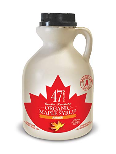 47° North Kanadischer Bio Ahornsirup Dark Robust, 500 ml, Single Source, Grade A, glutenfrei, vegan, organic Maple Syrup, kräftiger Geschmack für Pancakes & mehr 47° North Kanadischer Bio Ahornsirup Dark Robust, 500 ml, Single Source, Grade A, glutenfrei, vegan, organic Maple Syrup, kräftiger Geschmack für Pancakes & mehr von 47 North