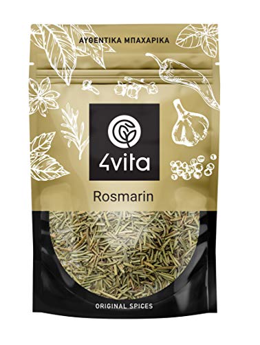 Rosmarin 35g 4vita Standbodenbeutel gepflanzt und Geerntet direkt in Griechenland von 4Vita