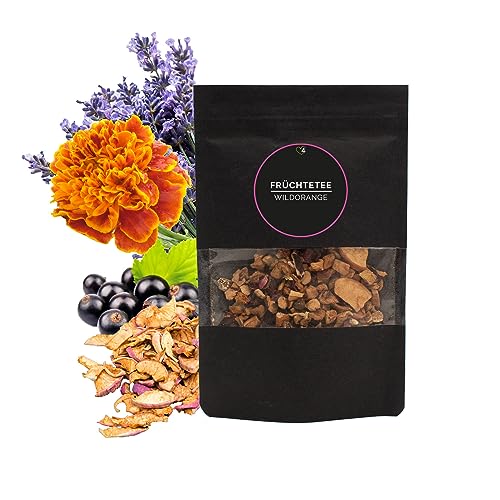 Früchtetee Wildorange - Vegan - 100% Handarbeit aus Österreich - Früchtetee lose - Tee Geschenk - ohne künstliche Aromen- 40 g von 4betterdays.com NATURlich leben!