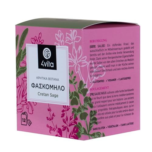 Salbei Tee - 4vita - (Box / 12 Teebeutel á 1,5 g) von 4Vita
