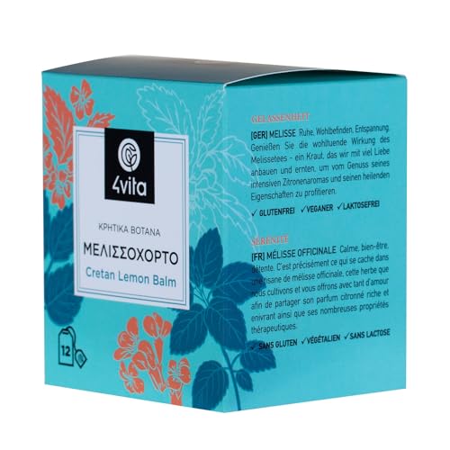 Zitronenmelisse Tee - 4vita - (Box / 12 Teebeutel á 1,5 g) von 4Vita