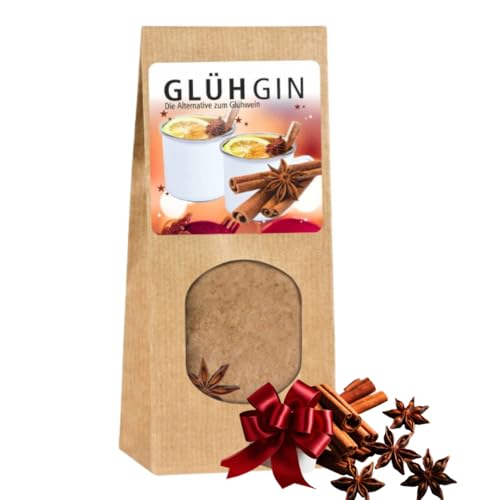 GlühGIN Gewürzmischung - die Alternative zum Glühwein | Tolle Geschenkidee zu Weihnachten Geschenktüte Nikolausgeschenk Geschenk zum Wichteln Winter von 4youDesign