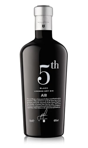 5th AIR Black London Dry Gin 40% Vol. 0,7l von 5th