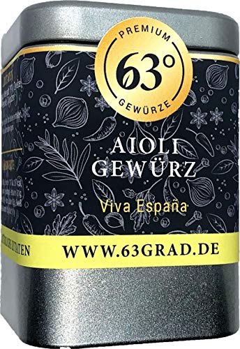 63 Grad Aioli Gewürz - Ajoli schnell selbst gemacht (100g) von 63 Grad