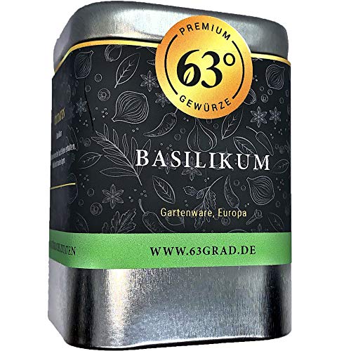 63 Grad - Basilikum gerebelt (25g) von 63 Grad