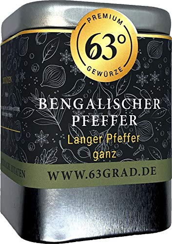63 Grad - Bengalischer Pfeffer - Langer Pfeffer - Langpfeffer (60g) von 63 Grad