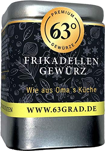 63 Grad Frikadellen Gewürz - Hausmannskost Wie aus Omas Küche (90g) von 63 Grad