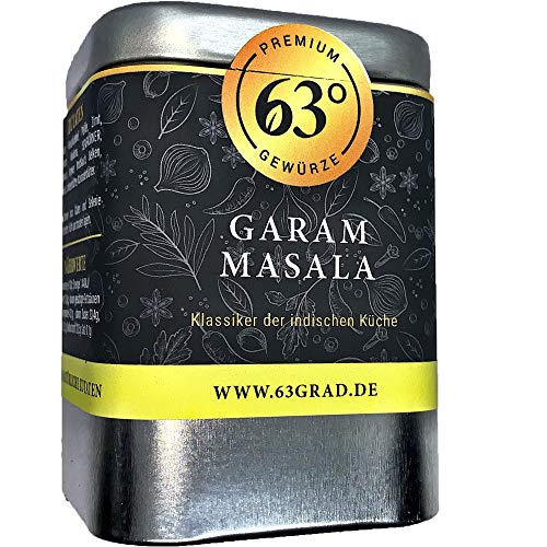 63 Grad - Garam Masala - traditionelle Gewürzmischung der indischen Küche (70g) von 63 Grad