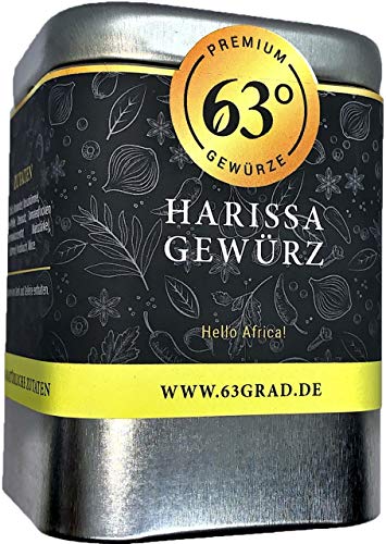 63 Grad - Harissa Gewürz für die Zubereitung der scharfen Harissa Paste (75g) 63 Grad - Harissa Gewürz für die Zubereitung der scharfen Harissa Paste (75g) von 63 Grad