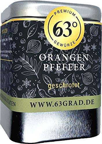 63 Grad - Orangenpfeffer, geschrotet (60g) von 63 Grad